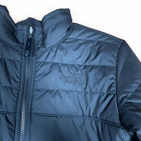 The North Face Black Sherpa-Lined Heavy Winter Jacket - Picture 4 of 7